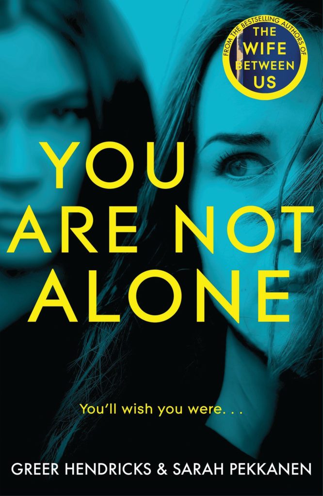 Book talk 12 march you are not alone cover
