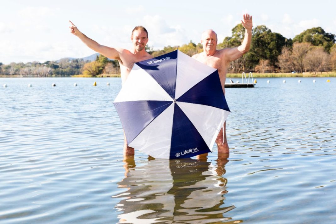 Canberra winter solstice swim