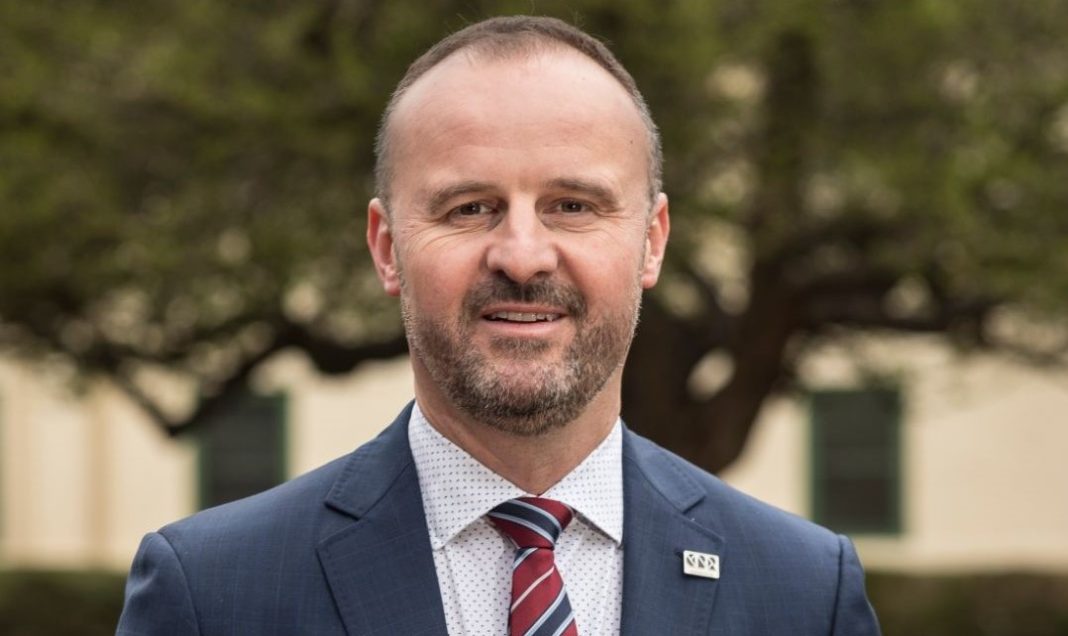 ACT Chief Minister Andrew Barr new public service jobs