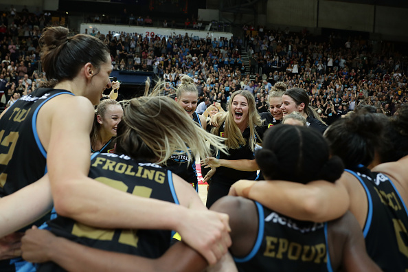 UC Capitals win WNBL final at AIS Arena in March 2020