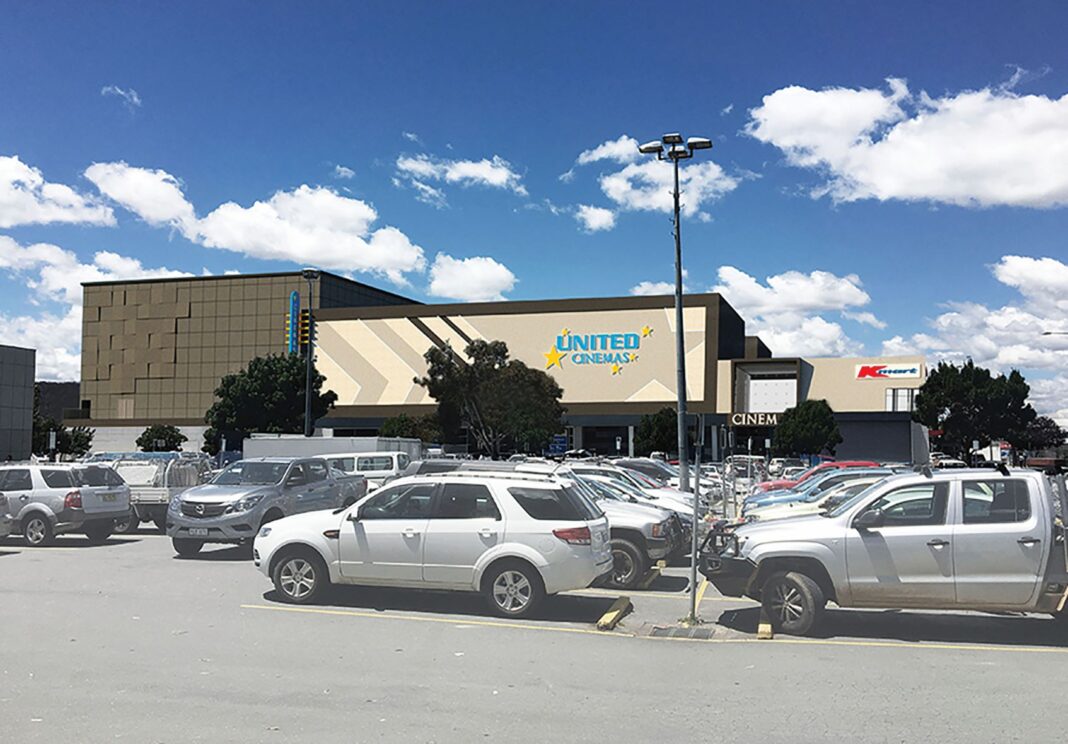 An artist’s impression of the proposed new cinema complex in Queanbeyan