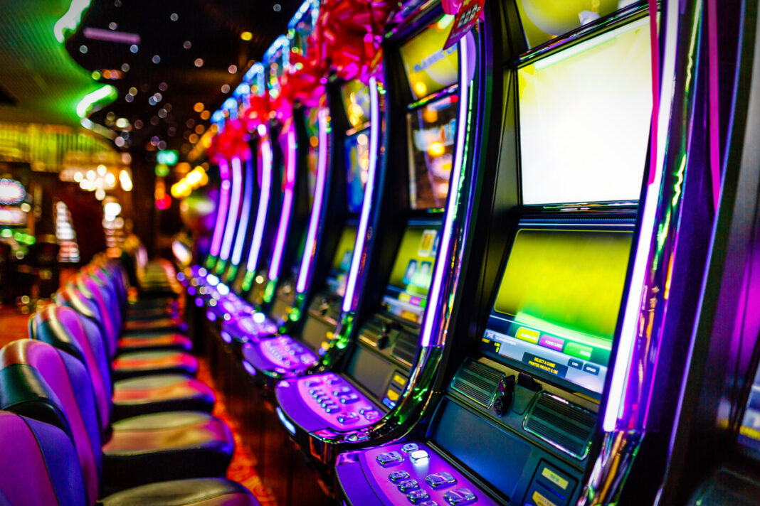 Slot machines in Casino