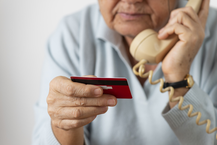 Senior Woman With Credit Card