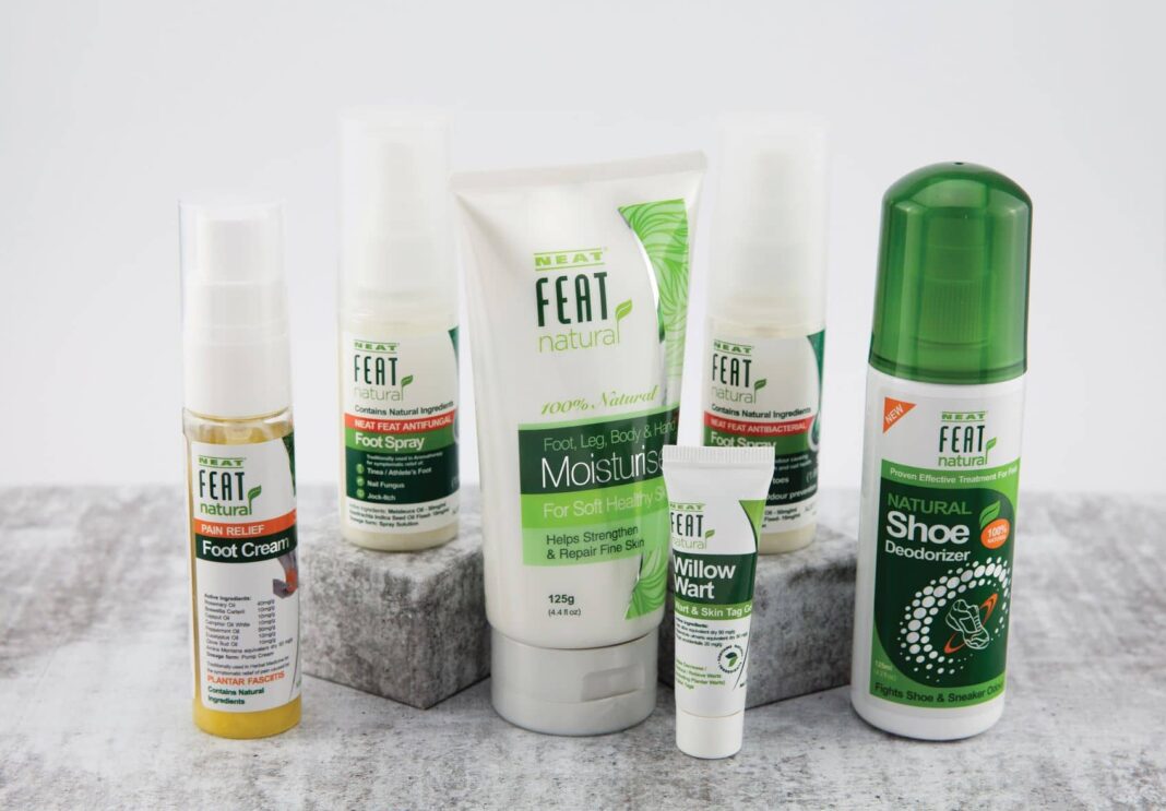 a range of neat feat natural products
