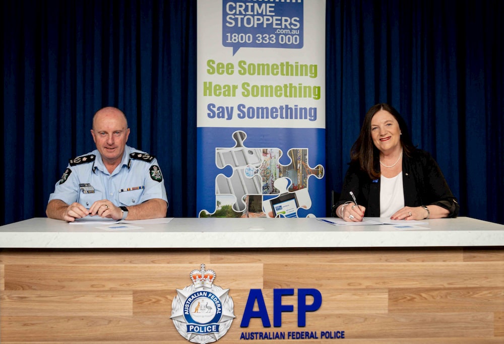 ACT Policing crime stoppers MOU