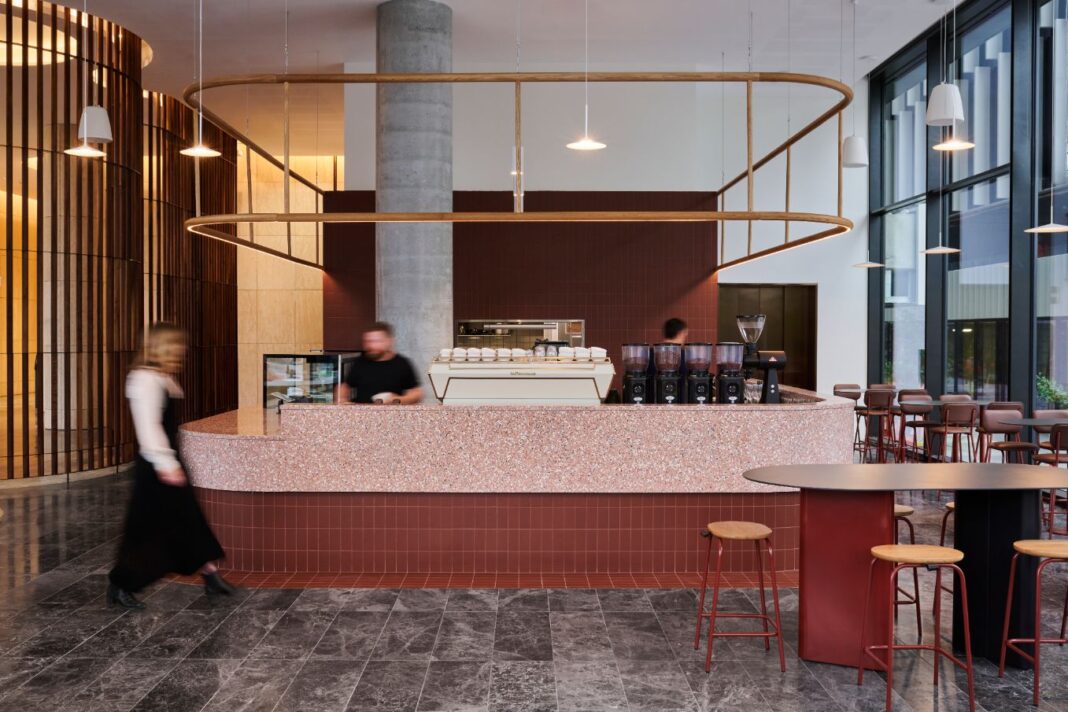 The bar area at ARC, the latest venture from Redbrick coffee