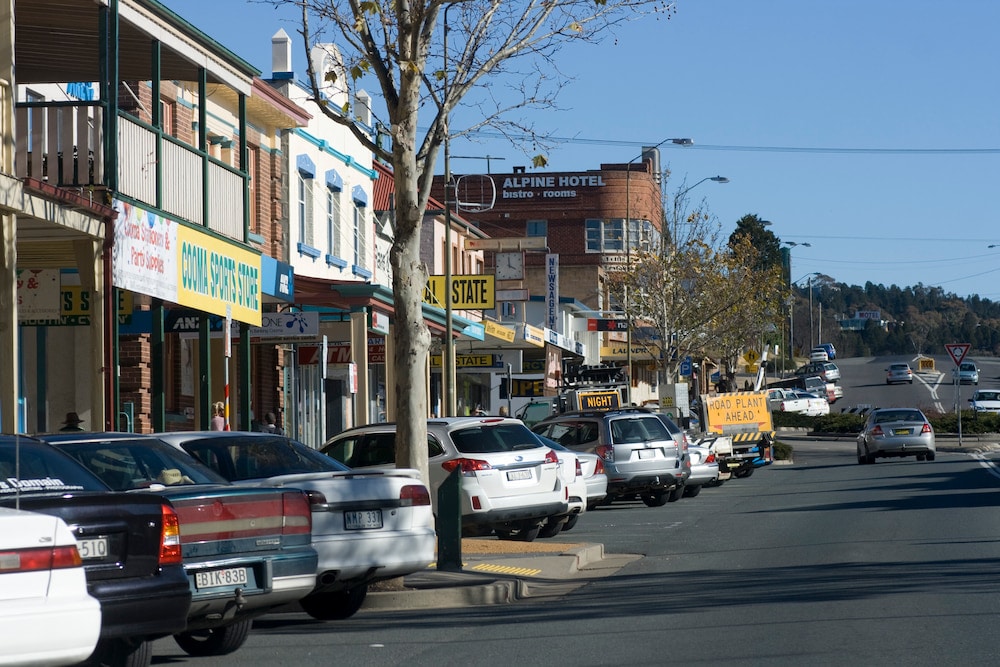 main street of Cooma, a country town in NSW