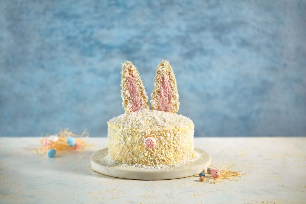 Fluffy bunny cake