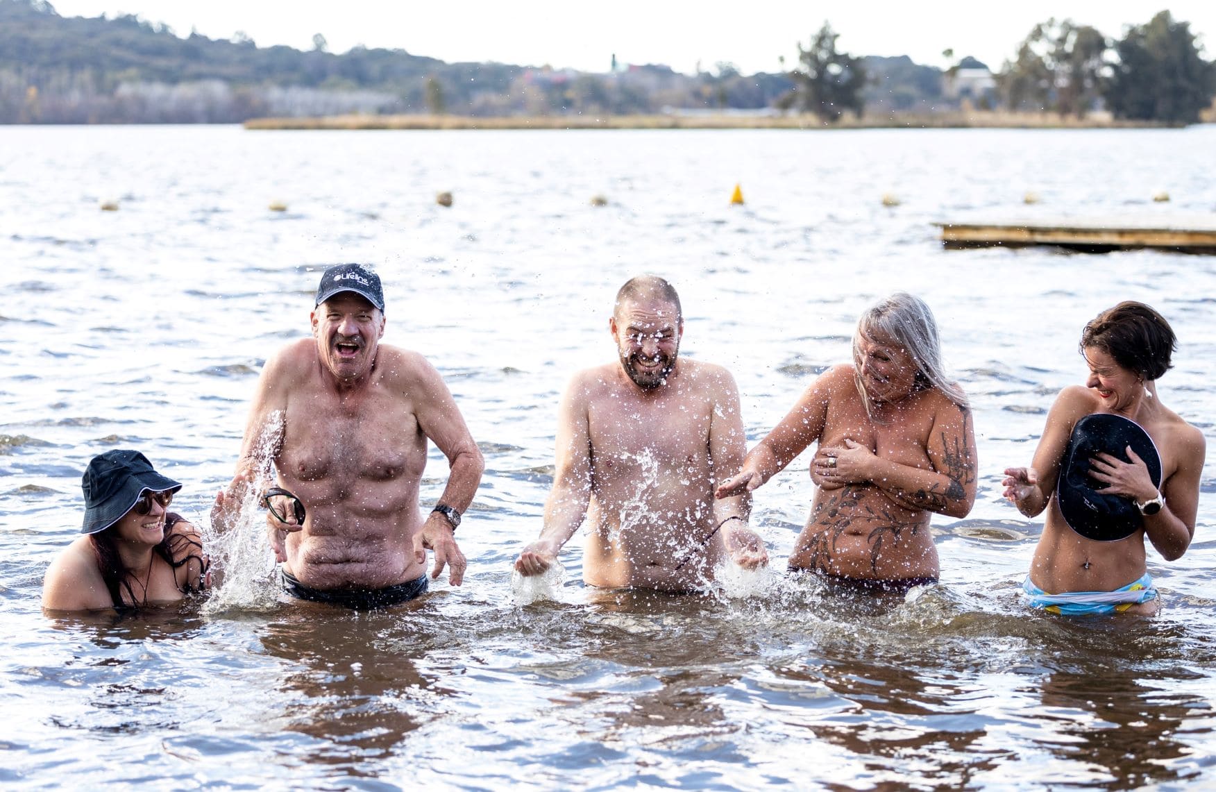 Go jump in the Lake: Streakers swim on the solstice | Canberra Weekly