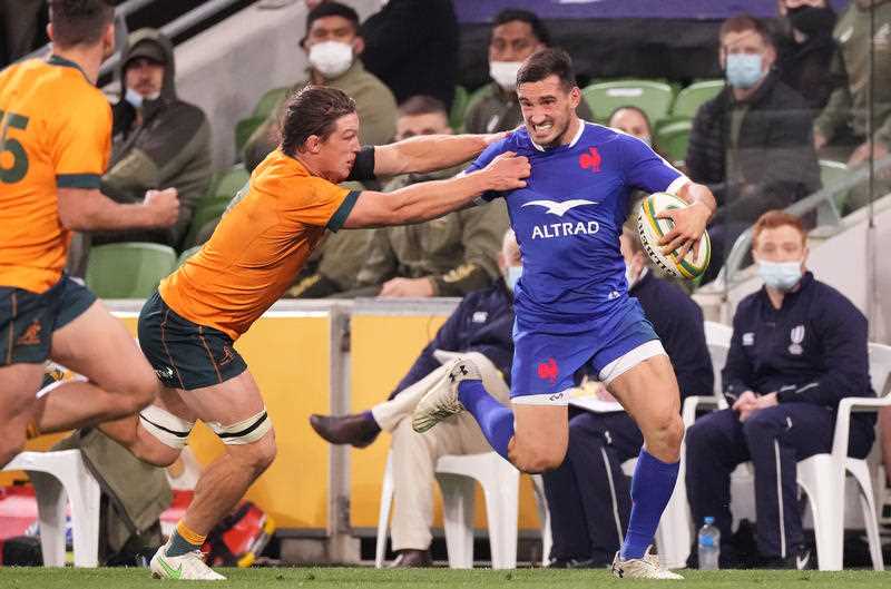 Wallabies France Rugby Test