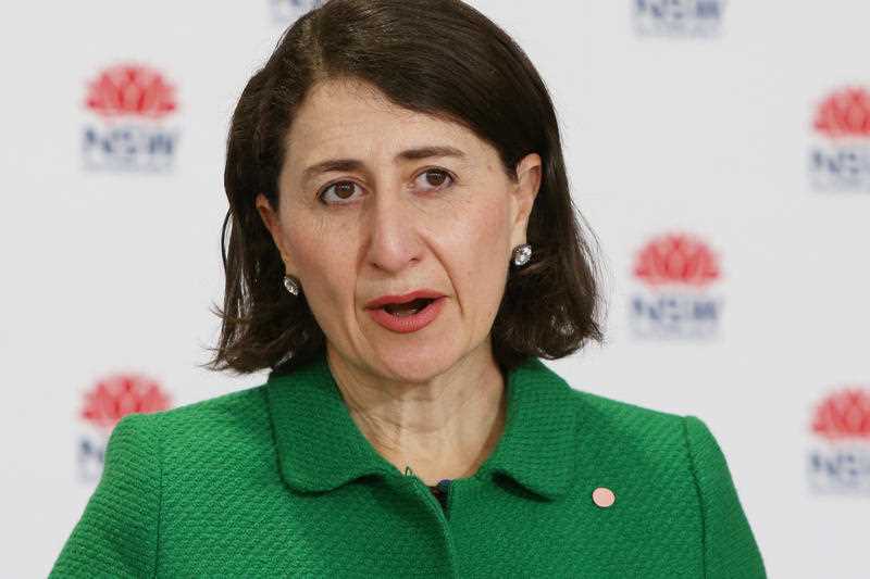 NSW Premier Gladys Berejiklian speaks to the media during a COVID-19 update and press conference in Sydney
