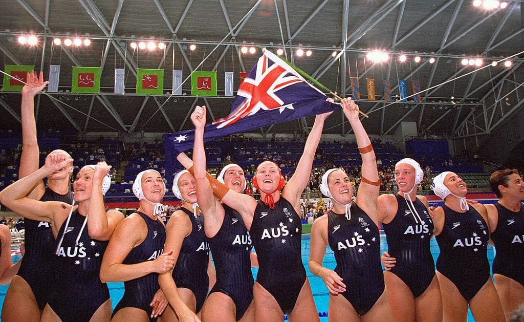 Australia team water polo olympics Sydney 2000