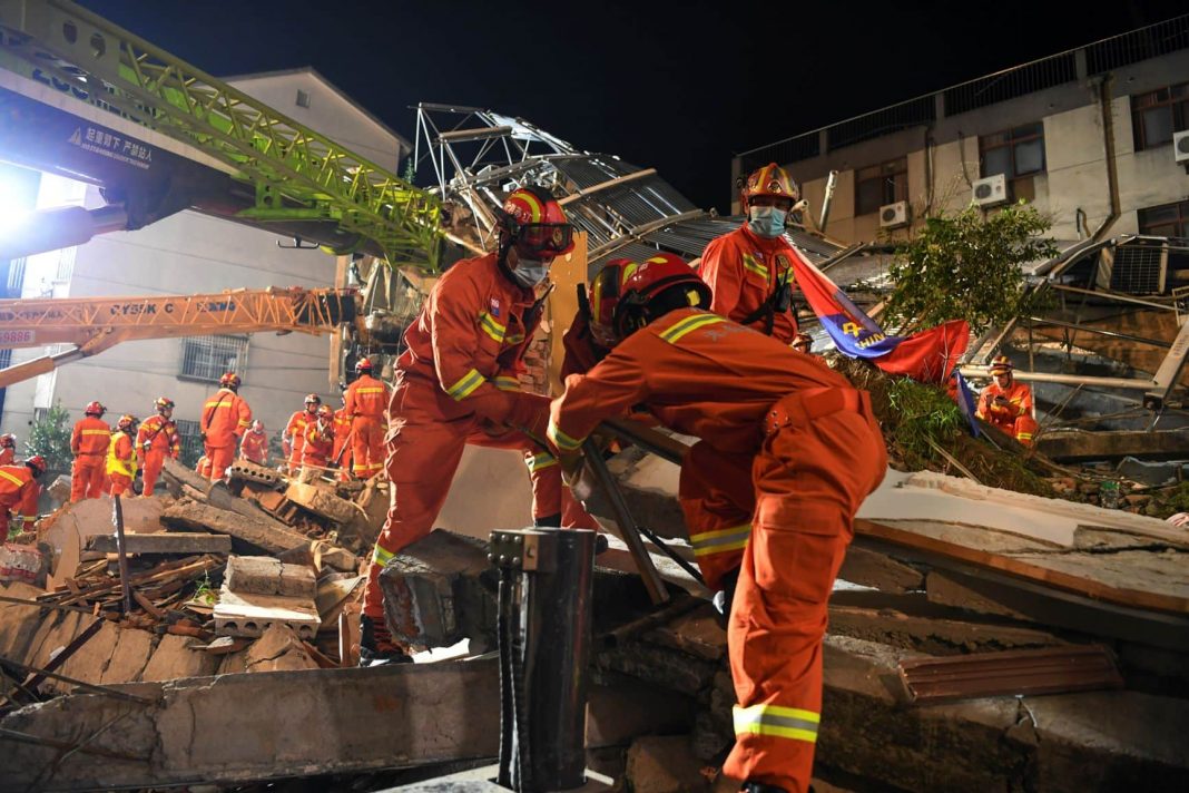 China hotel collapse
