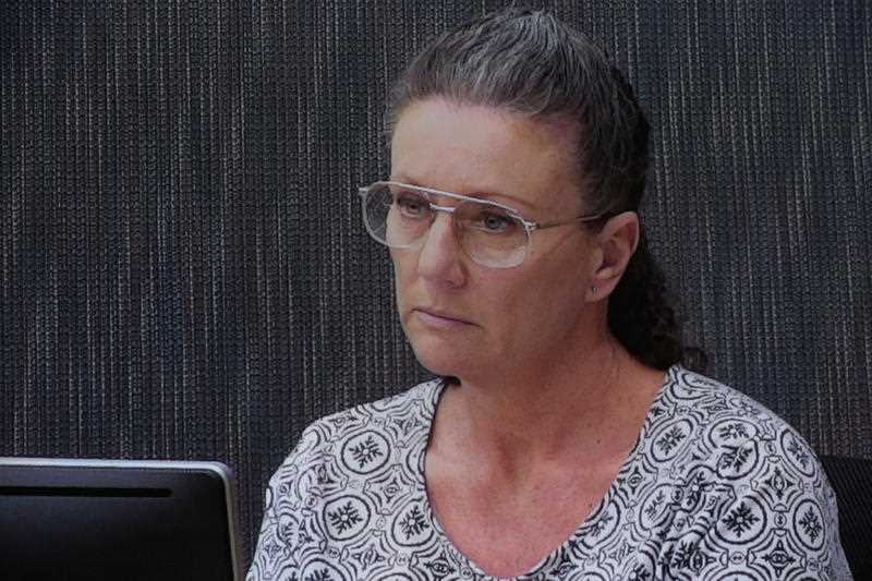 Kathleen Folbigg appears via video link during a convictions inquiry at the NSW Coroners Court, Sydney in 2019