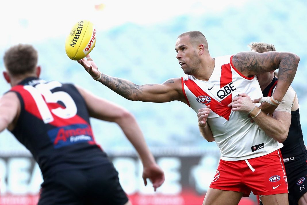 Lance Franklin Swans Bombers
