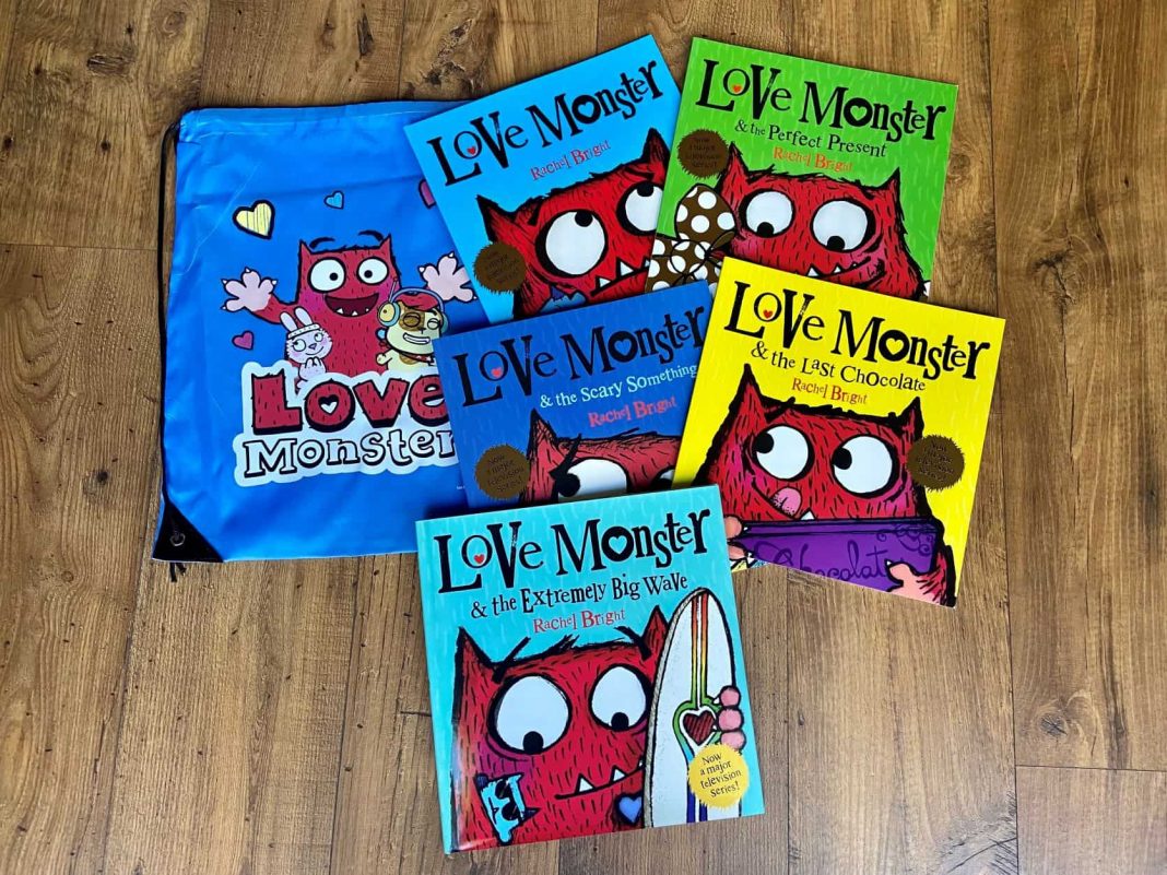 Love Monster book pack