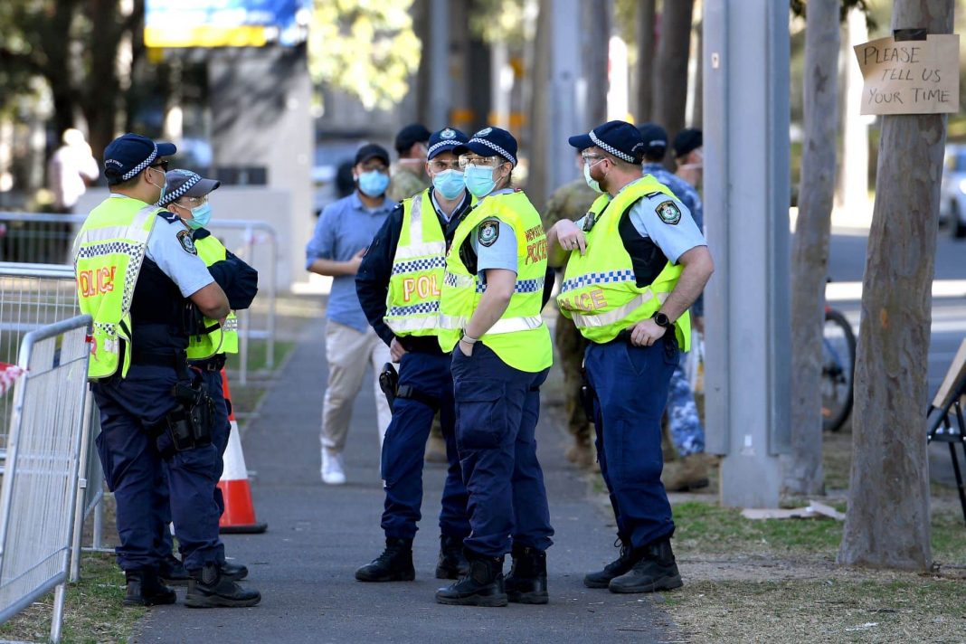 NSW police COVID-19 fine