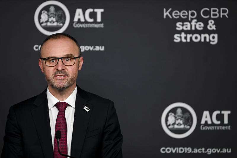 ACT lockdown extended Andrew Barr announcement