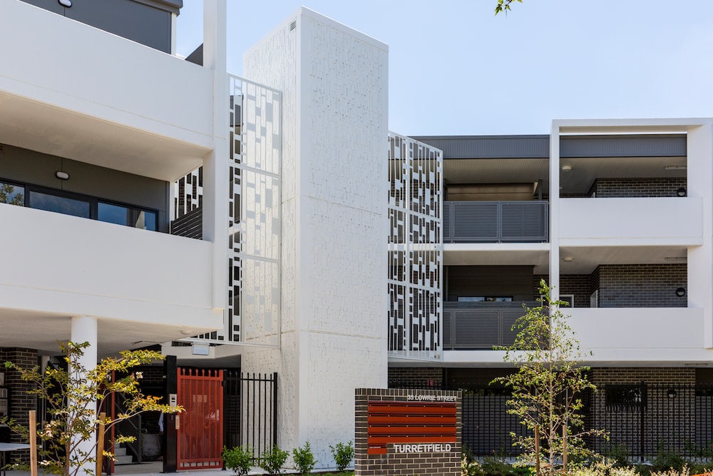 The new public housing development in Dickson. Photo: Kerrie Brewer