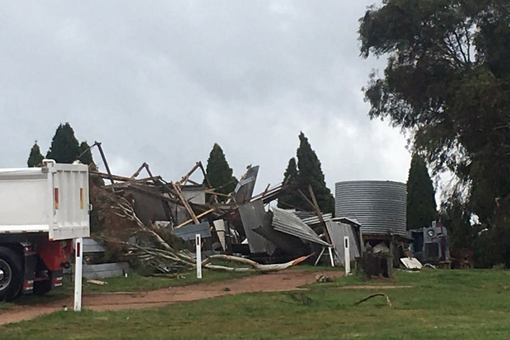 NSW tornado damage