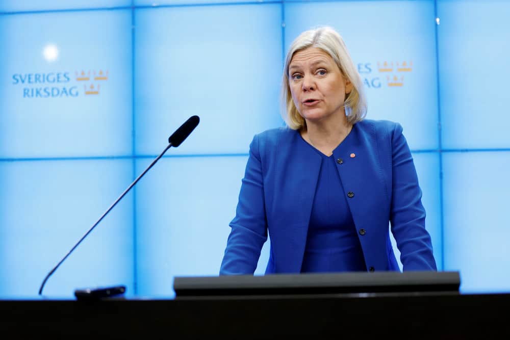 Sweden female prime minister