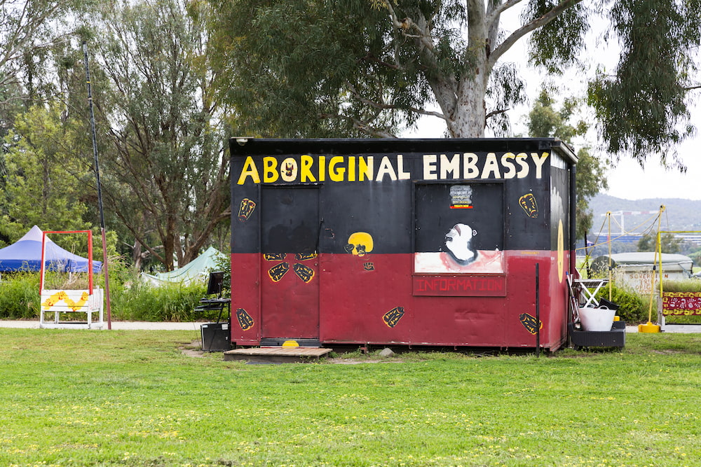 The Aboriginal Tent Embassy. Photo: Kerrie Brewer