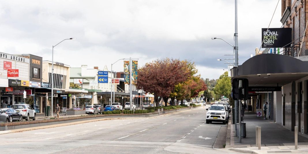 The streets of Queanbeyan. Photo: Kerrie Brewer