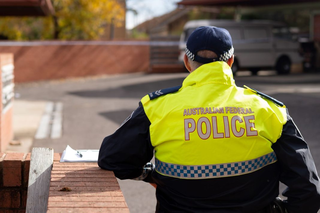 ACT police property crime online reporting officer