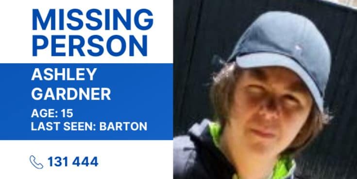 Ashley Gardner missing