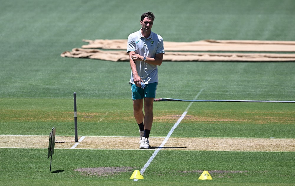 Pat Cummins COVID-19 Ashes Test Adelaide