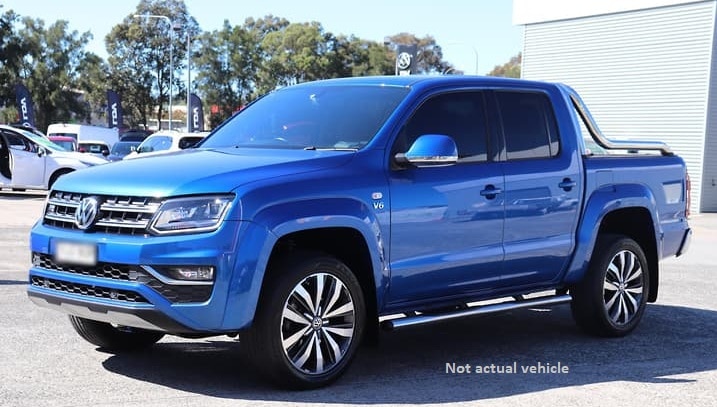 blue 2019 VW Amarok 4WD utility