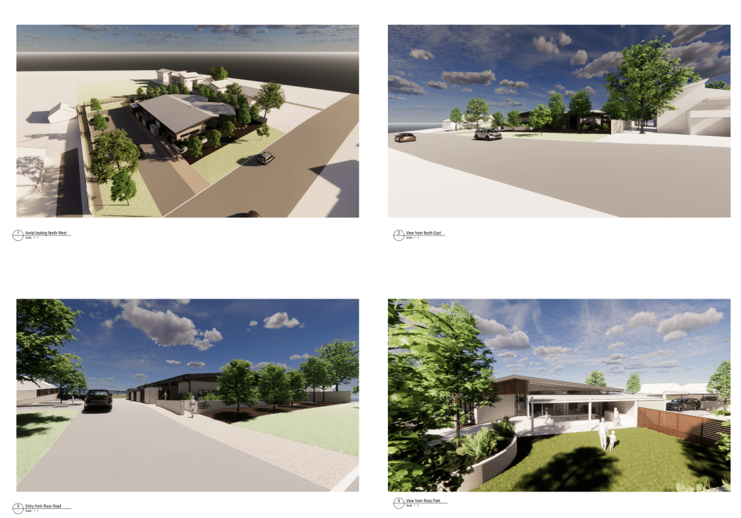 architectural renders of the new Respite Care for Queanbeyan facility
