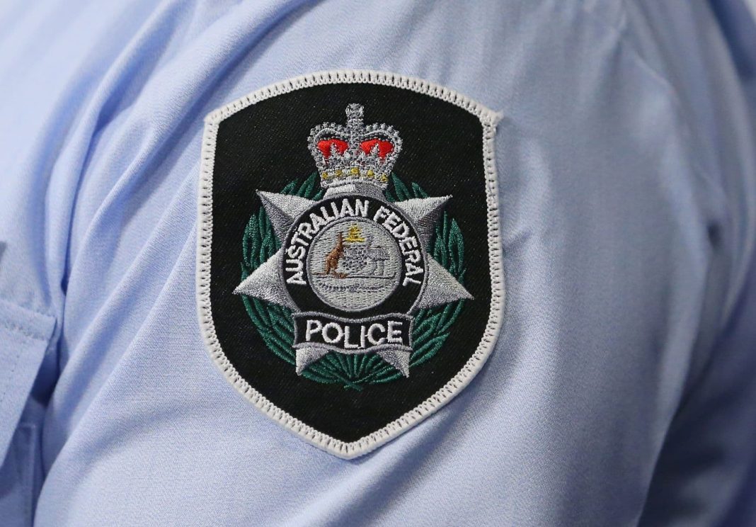 AFP police badge