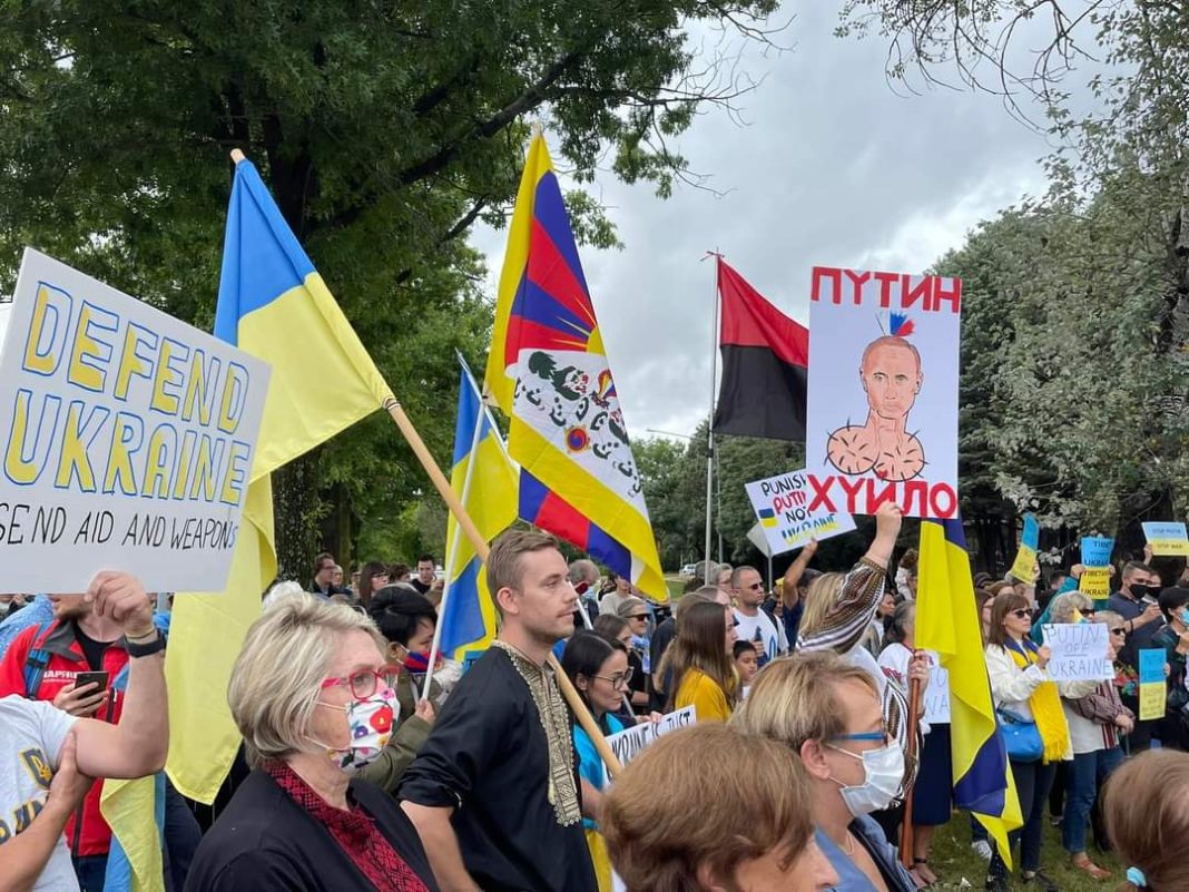 canberran ukranian protest