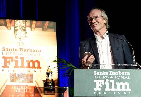 Actor William Hurt speaks onstage at the Montecito Award during the 32nd Santa Barbara International Film Festival at the Arlington Theatre on February 8, 2017