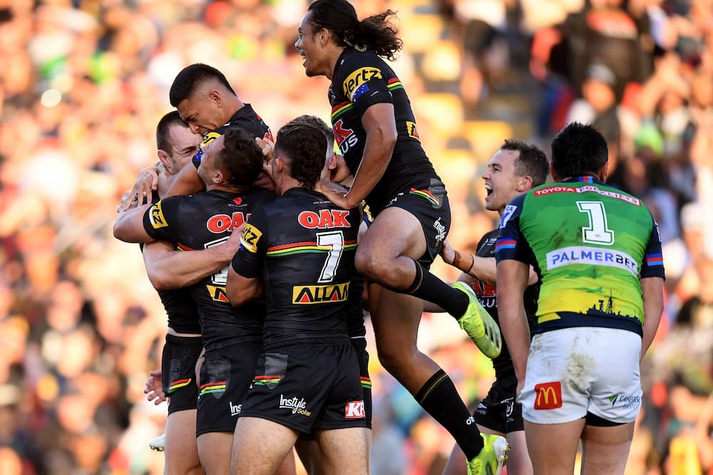 Raiders Panthers Penrith