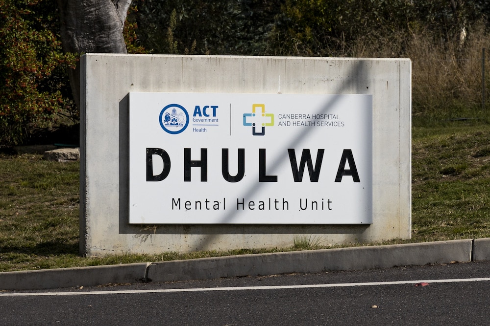 Dhulwa Mental Health Unit exterior. Photo: Kerrie Brewer