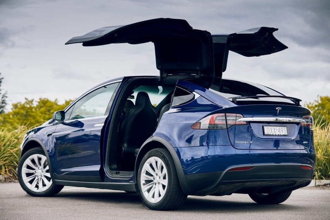 Tesla series 3 electric car