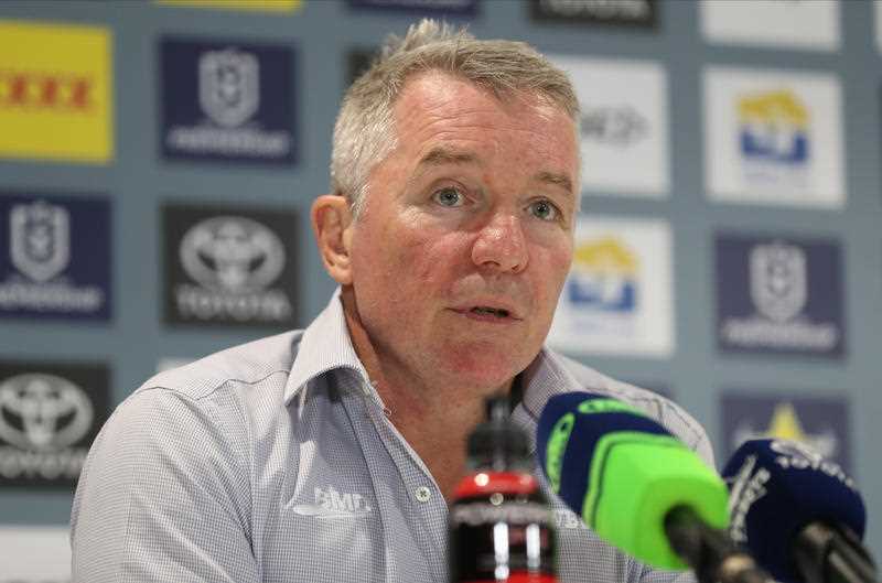 North Queensland Cowboys coach Paul Green after the Round 7 NRL match between the North Queensland Cowboys and the Newcastle Knights at QLD Country Bank Stadium in Townsville, Saturday, June 27, 2020