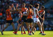 GWS survive Saints surge, stay perfect and top in AFL